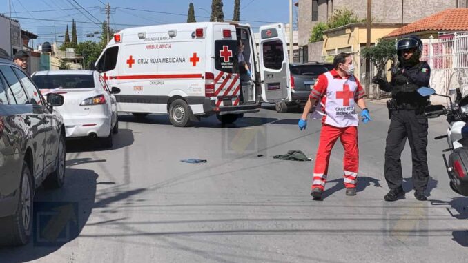 Embisten a abuelita en cruce de la colonia Las Granjas