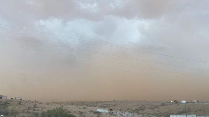 Pronostican fuertes vientos y precipitaciones en el estado