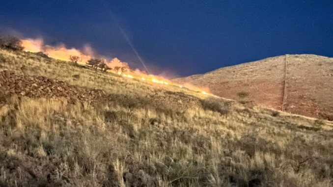 Controlan y liquidan incendio en la Sierra del Mogote