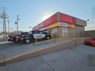 Asaltan oxxo al norte de la ciudad; el ladrón huyó