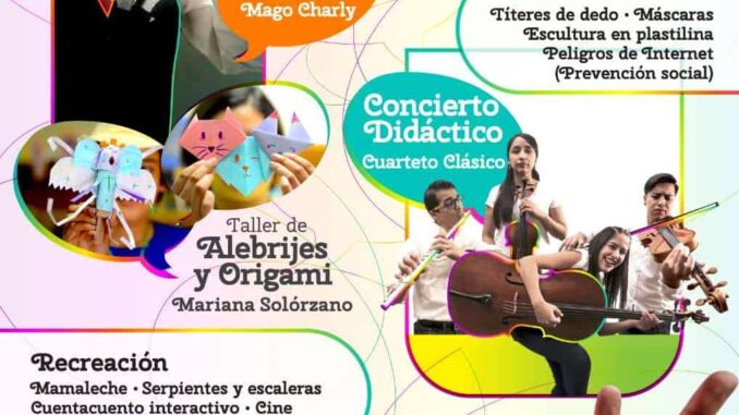 Realizarán Expresarte para niñas, niños y adolescentes