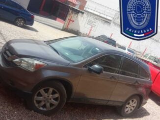 Recupera AEI camioneta momentos después de que fue robada en Parral