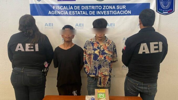 Detenidos en flagrancia por robo y posesión de narcóticos en Parral