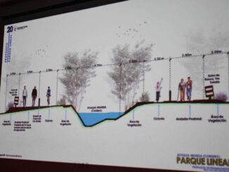 Presentan recuperación y rehabilitación de la Acequia Aranda como Parque Lineal