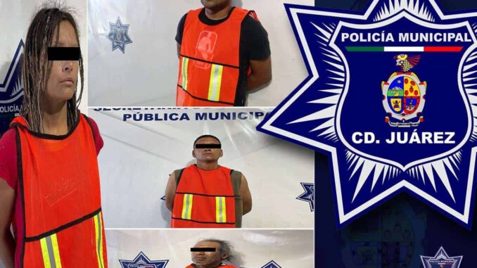 Detienen a 4 que contaban con orden de aprehensión