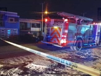 Fuerte operativo por incendio de motocicleta y balacera en la colonia Vistas Cerro Grande