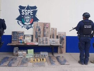 Aseguran arsenal y 5 vehículos durante fuerte operativo en Aldama