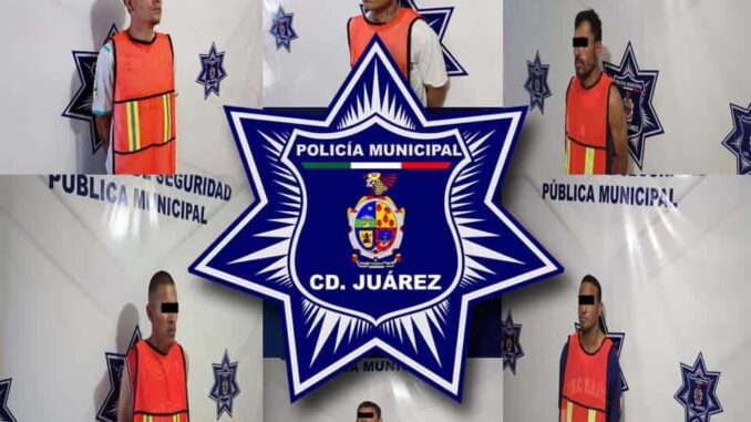 Detienen a 6 que contaban con orden de aprehensión