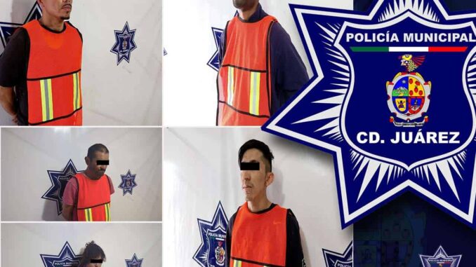 Detienen a 5 personas que contaban con orden de aprehensión