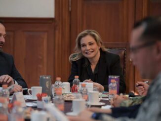 Maru Campos da seguimiento al operativo Semana Santa Segura en sesión de la Mesa de Seguridad