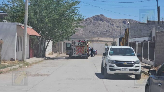 Se registra incendio en cuarto de lavandería en la Nuevo Triunfo 