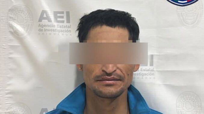 Detiene AEI a probable responsable de dos robos a casa habitación en Parral