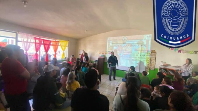 Concientiza GOECHI al personal y padres de familia del Jardín de Niños Luz Cid de Orozco