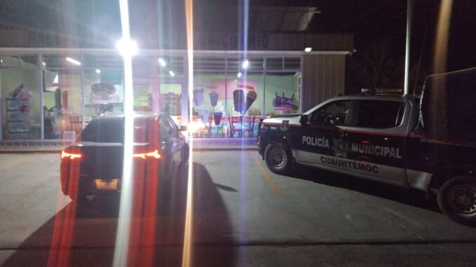 Atendió Policía Municipal reporte de robo en la paletería «Unicornio»