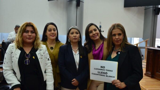 Morena protege a Cuauhtémoc Blanco y le da la espalda a las mujeres: Xóchitl Contreras