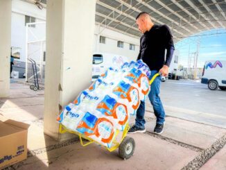 Lleva Gobierno Municipal víveres al municipio de Moris por recientes incendios