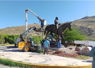 Restaurará y reubicará Gobierno Municipal estatua del Indio Victorio