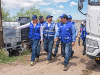 Atiende Maru Campos a familias afectadas por las lluvias al sur de Chihuahua capital