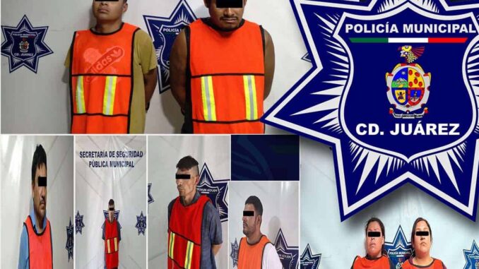 Arrestan a ocho personas por violencia familiar