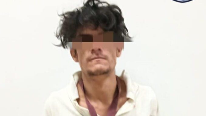 Detenido en flagrancia por robo y daños a unidad oficial en Parral