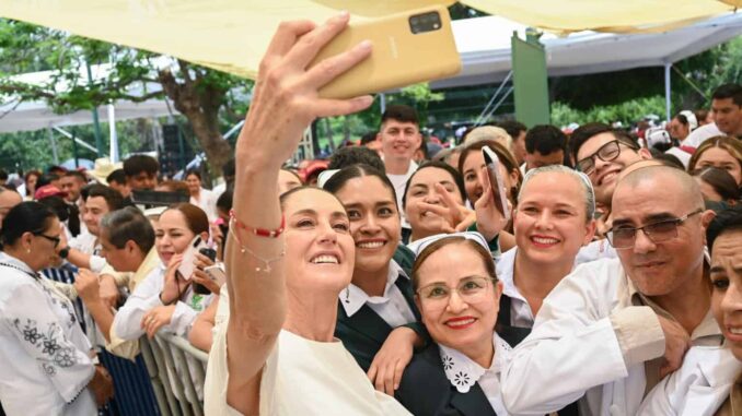 Sheinbaum pide no temer a la democracia tras elección judicial