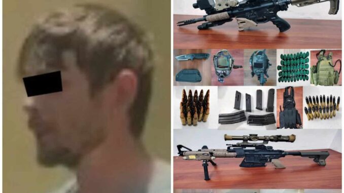 Detienen a un estadounidense con armas y credencial de CIA en el Estado de méxico