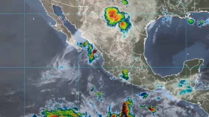 «Flossie», como tormenta tropical, se aleja de las costas del Pacifico mexicano
