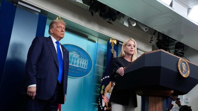 Cártel de Sinaloa es una amenaza para Estados Unidos: fiscal Pam Bondi