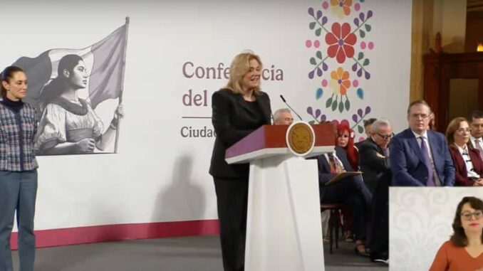 Maru Campos impulsa desarrollo económico en Juárez durante “La Mañanera del Pueblo”