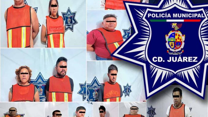 Arrestan a 13 por violencia familiar en distintos puntos